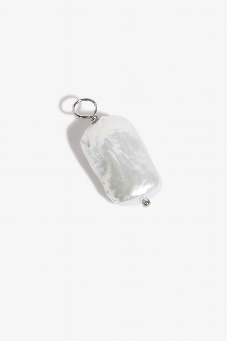 Faye Earring Charm in Silver